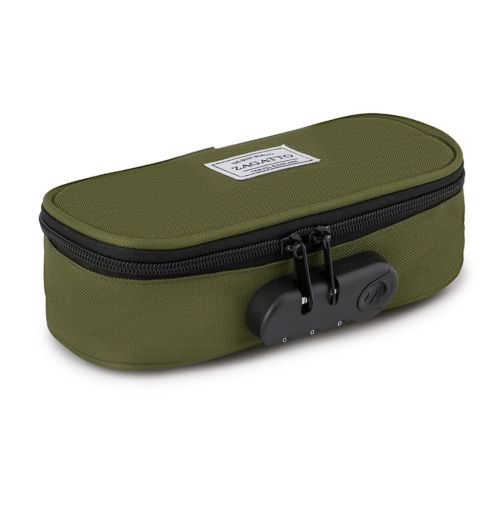 Piórnik szkolny jednokomorowy zielony Toulouse