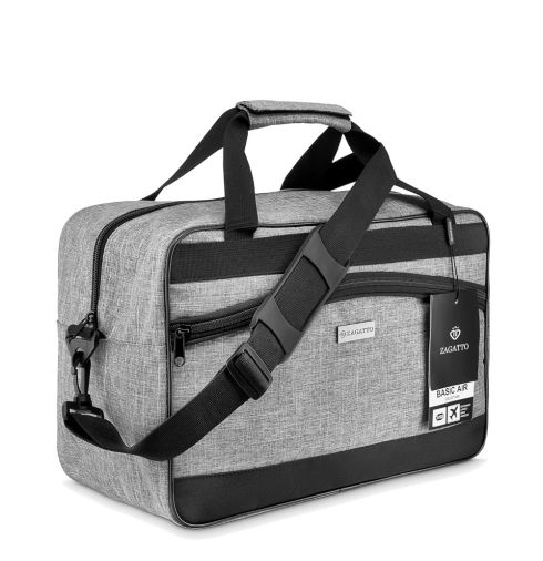 Příruční zavazadlo do letadla 40x20x25 šedá Zagreb