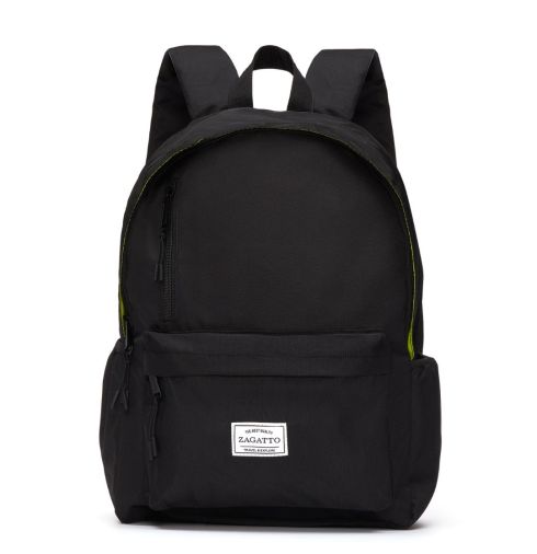 Plecak miejski z limonkowym wnętrzem ZG812
