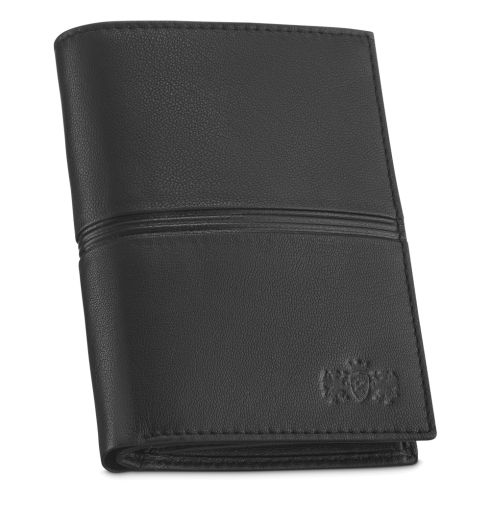Portfel męski skórzany pionowy ZG-N4-F15 RFID Secure - miniatura