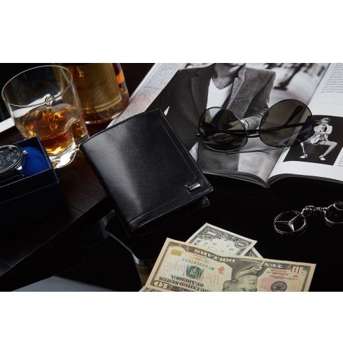 Pánská peněženka Riel s RFID zapínáním na zip