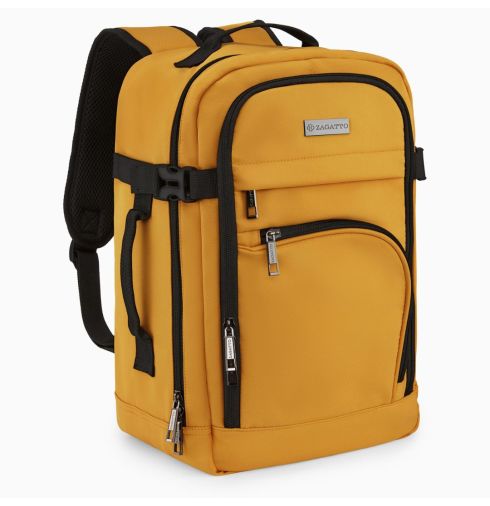 Příruční batoh 40×25×20, žlutý Bangkok