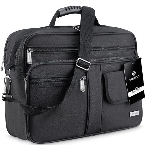 Velká černá taška přes rameno Track