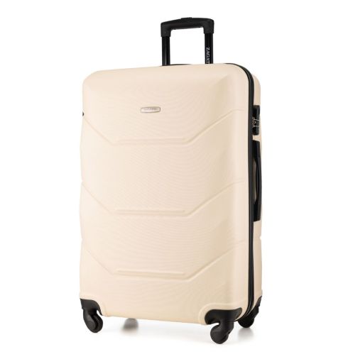 Velký cestovní kufr 75×50,5×27,5 pískový Koloseum