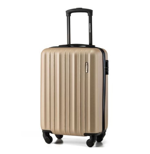 Příruční kufr 56×36×20, tvrdý, šampaňský Big Ben