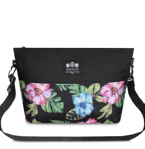 Torba do wózka w kwiaty Zagatto ZG661 - miniatura
