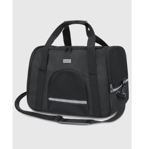 Černý přepravník pro domácí mazlíčky ZG684