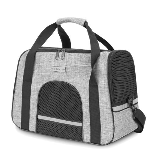 Přepravka pro zvířata, šedá, velká ZG687