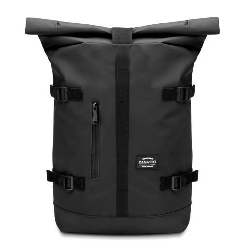 Plecak rowerowy, czarny, rolltop Zagatto ZG862 - miniatura