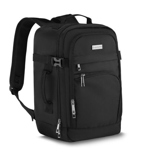 Cestovní batoh 40x20x25, pánský/dámský, černý Chicago