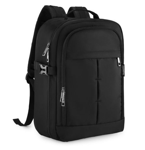 Batoh 40x25x20 černý do letadla Santiago