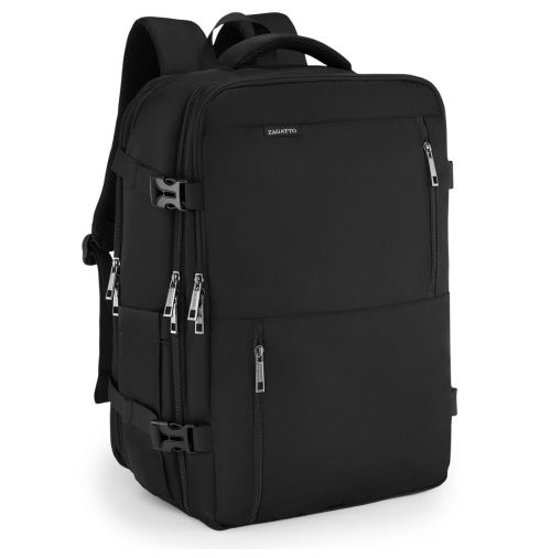 Rozšiřitelný turistický batoh 45x30x20 černý Krakow