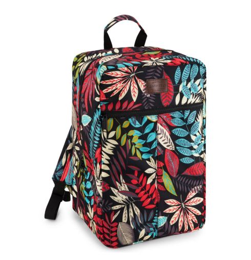 Dámský batoh 40x30x20, kabinové zavazadlo, barevný Burano