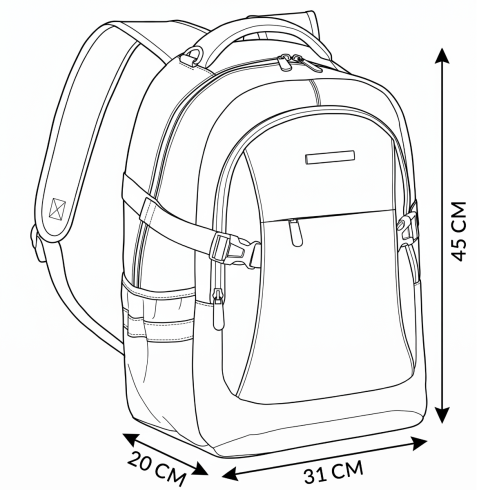 Batoh s prostorem pro notebook ZG865
