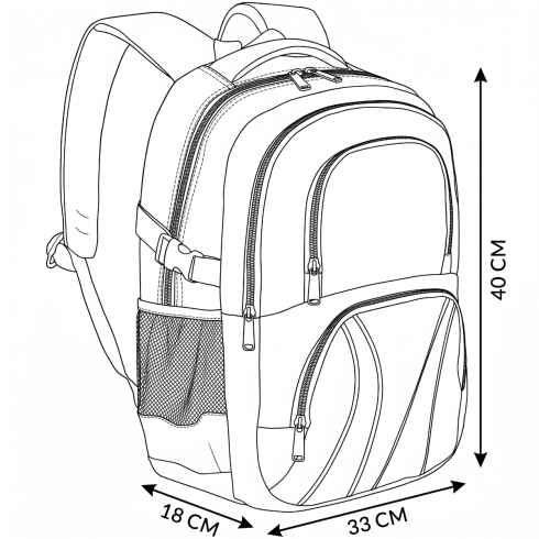 Batoh s prostorem na notebook ZG868