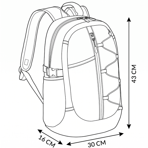 Batoh s prostorem na notebook ZG918