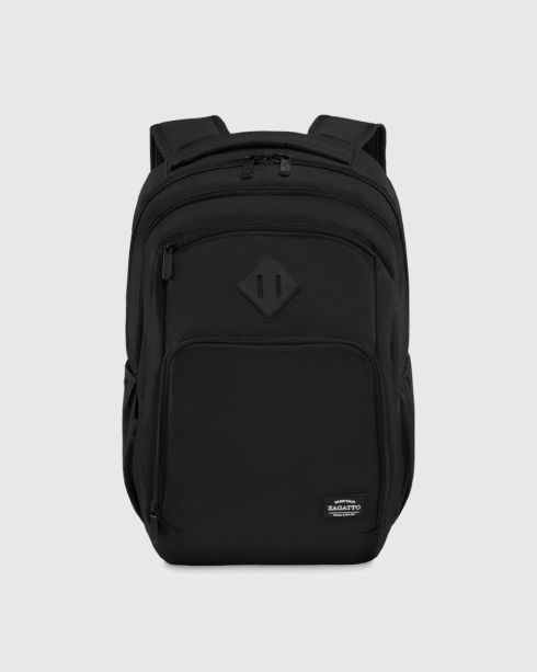 Černý pánský batoh s prostorem na notebook 30L, polyester a nylon, Zagatto