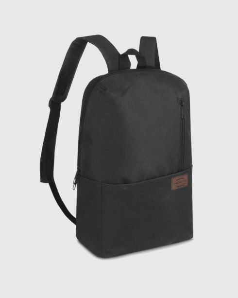 Černý kompaktní batoh ZG690, polyester a nylon, Zagatto