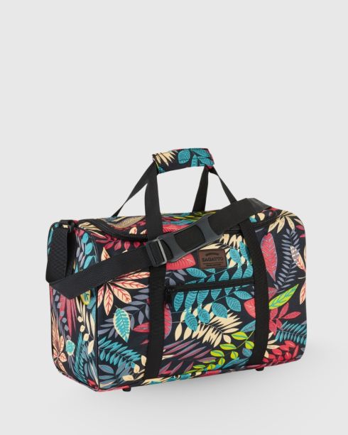 Velká vícebarevná dámská cestovní taška do letadla 40x20x25, polyester, Zagatto