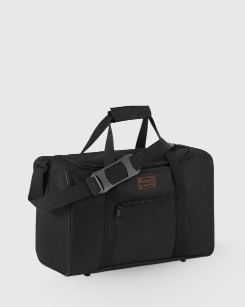 Černá cestovní taška do letadla 40x20x25, polyester, Zagatto