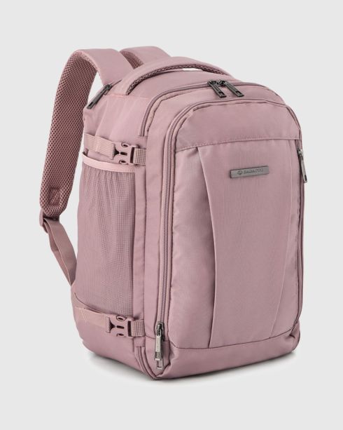 Batoh do letadla 40x20x25 pudrově růžová, polyester nylon, Zagatto