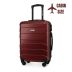 Příruční kufr na kolečkách 55x40x20, červený, ZG502 ABS C Red