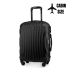 Příruční kufr na kolečkách 55x40x20, černý, ZG505 ABS C Black