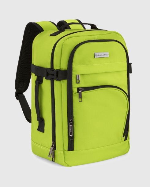 Příruční batoh do letadla 40×25×20 limetkový Brasilia