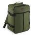 Olivový turistický kabinový batoh 40x25x20 Palermo