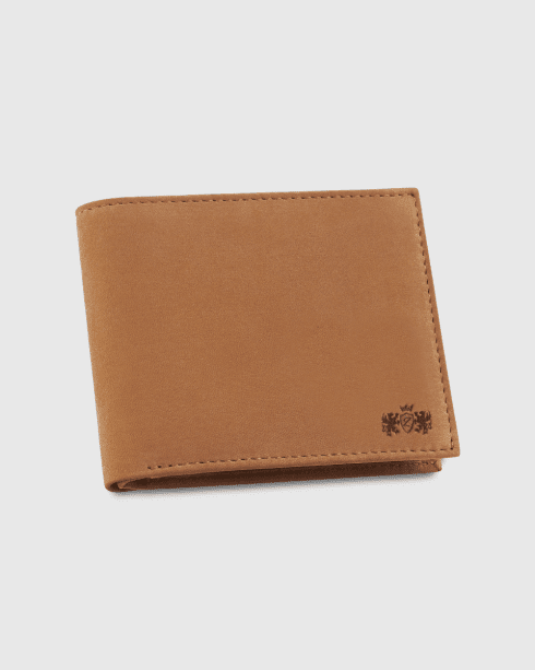 Brown pánská kožená peněženka horizontální RFID Secure, přírodní lícová kůže, Zagatto
