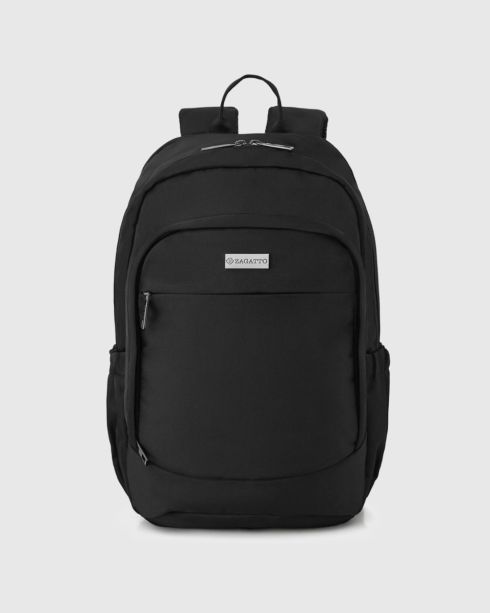 Černý cestovní batoh do letadla 40x20x25, polyester a nylon, Zagatto