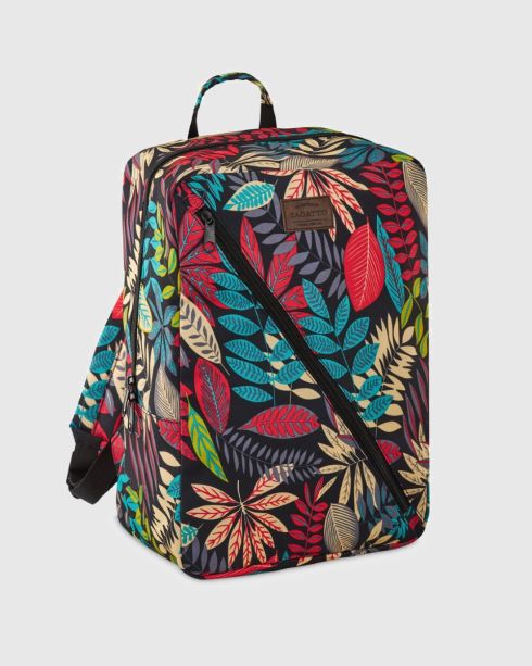 Vícebarevný dámský batoh do letadla 40x30x20, polyester, Zagatto – fotografie 2