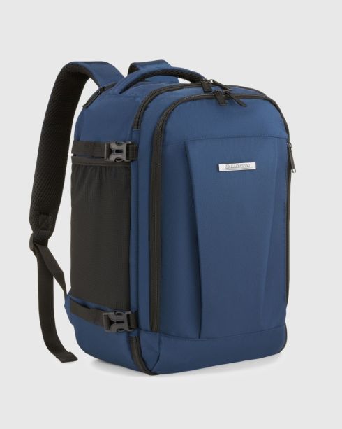 Námořnická modrá ergonomický cestovní batoh 40x25x20, polyester a nylon, Zagatto
