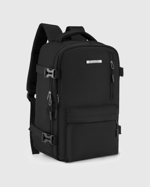 Černý cestovní batoh Ryanair 40x25x15 cm, polyester, Zagatto