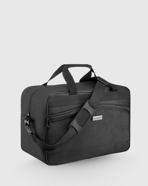 Černá praktická cestovní taška 40x25x20, polyester, Zagatto