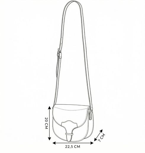 Dámská crossbody kabelka z ekokůže Endless