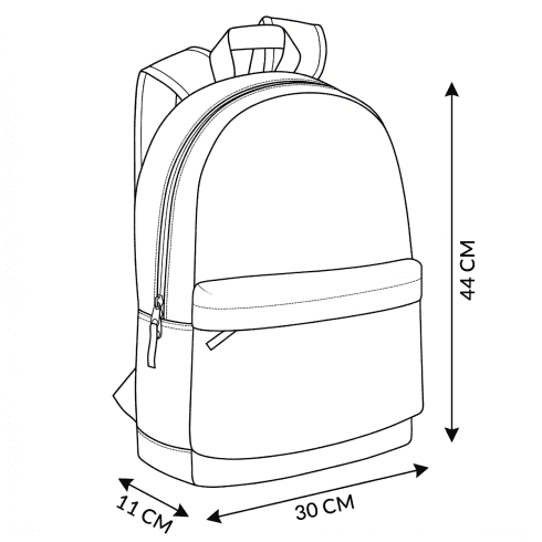 Růžový školní batoh ZG1031