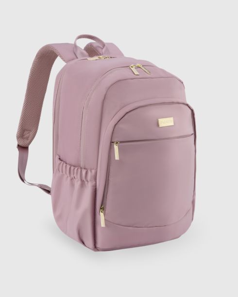 Růžový cestovní batoh do letadla 40×20×25, polyester a nylon, Zagatto – fotografie 2