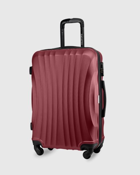 Střední červený kufr Ryanair 65x42x26 Giglio