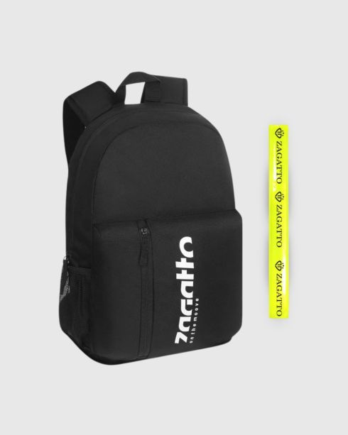 Černý sportovní batoh "On the Move", polyester a nylon, Zagatto