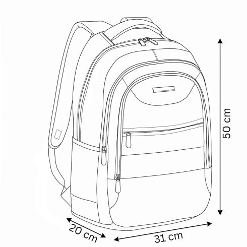Batoh na notebook 31L ZG773