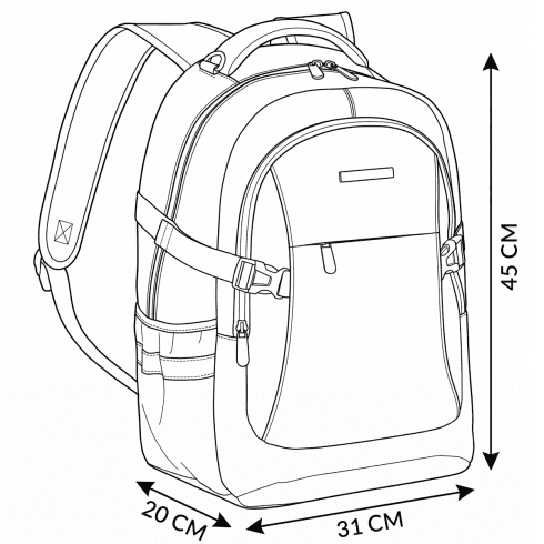 Batoh s prostorem pro notebook ZG865