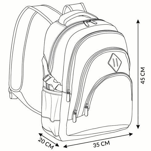 Batoh s prostorem pro notebook ZG866