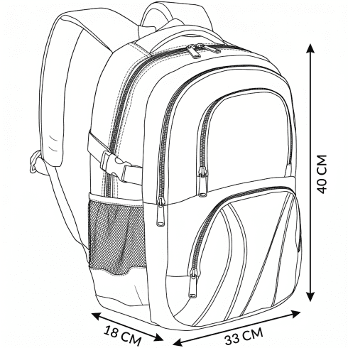 Batoh s prostorem na notebook ZG868