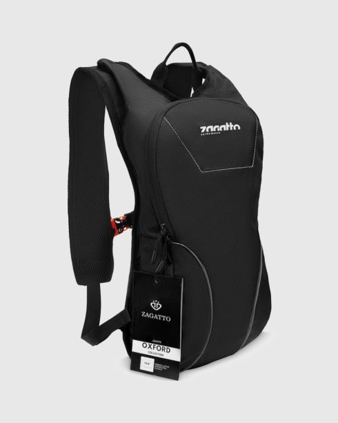 Černý cyklistický a běžecký batoh, polyester a nylon, Zagatto