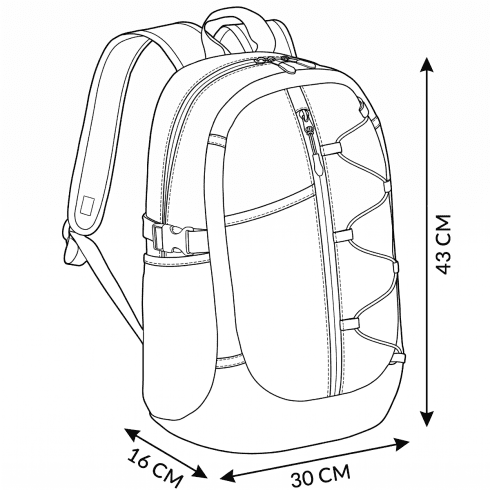 Batoh s prostorem na notebook ZG918
