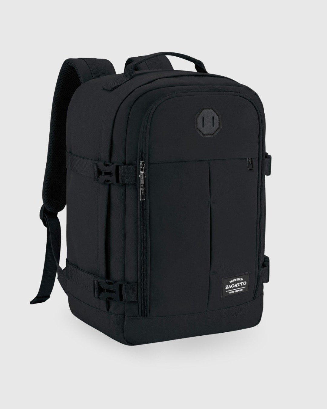 Černý cestovní batoh do letadla 40x30x20 Locronan pod sedadlo u Ryanairu