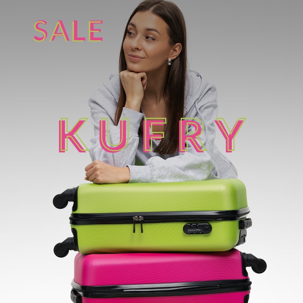 Kufry ve výprodeji